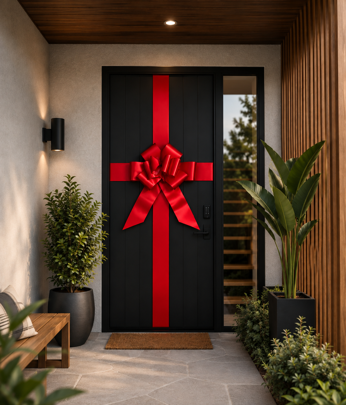 Settlement Door Bow - Pure Sentiments gift box NZ