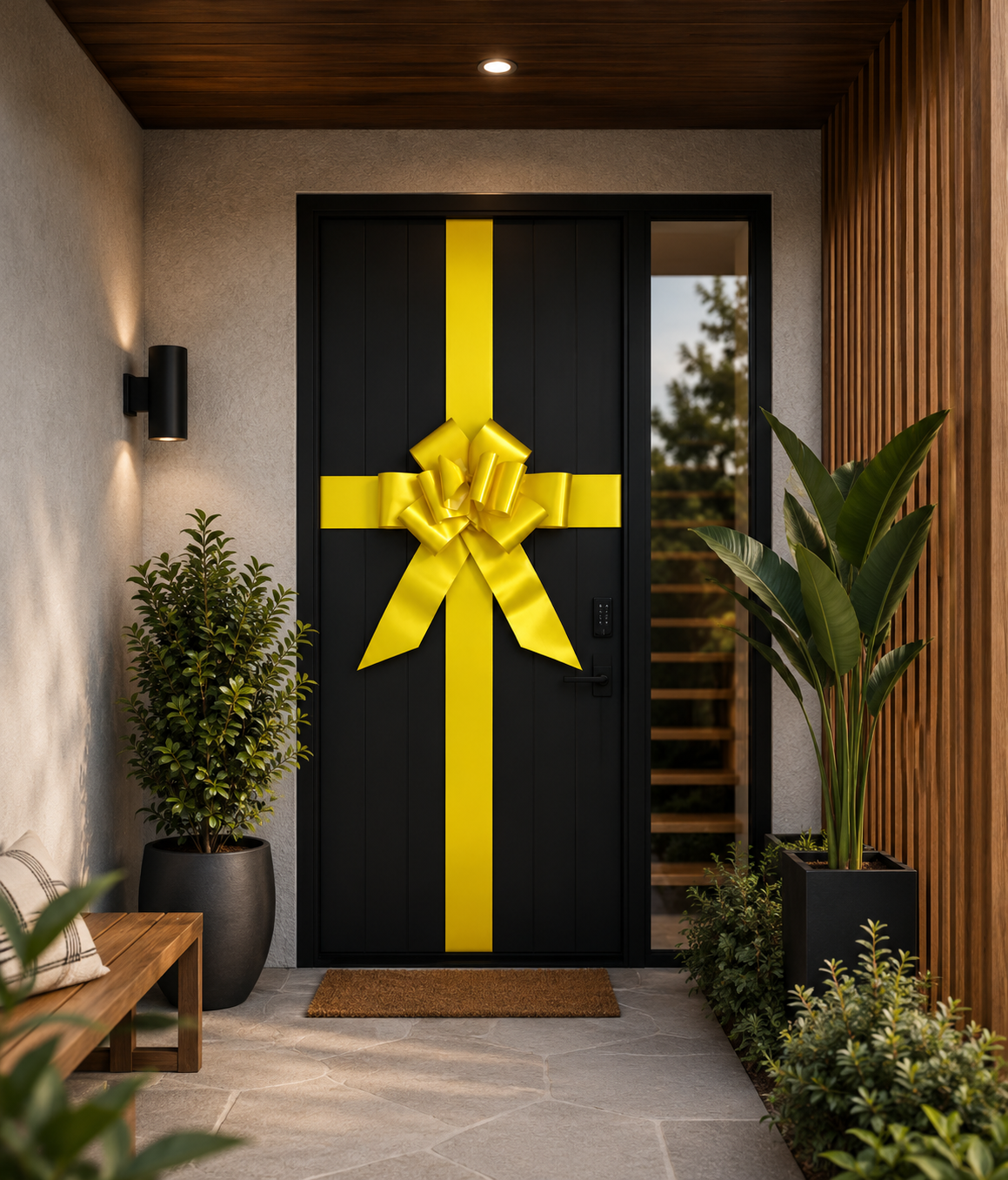 Settlement Door Bow - Pure Sentiments gift box NZ